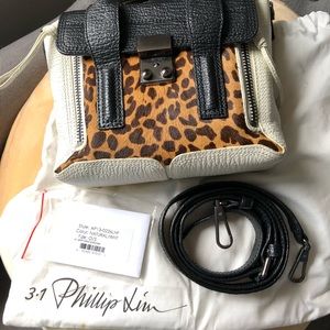 Limited edition Philip Lim mini Pashli Leopard